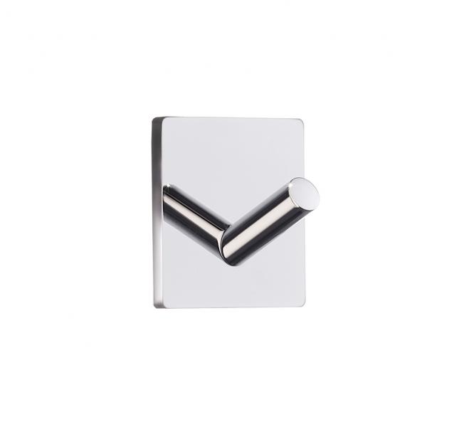 Beslagsboden firkantet selvkl&aelig;bende h&aring;ndkl&aelig;dekrog 30 - Krom