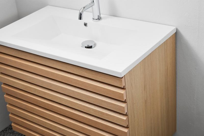 Cass&oslash;e Class 60 m&oslash;bels&aelig;t - Hvidpigmenteret eg m/lameller