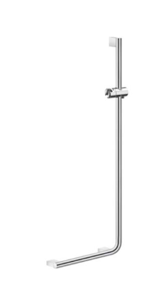 Smedbo Living greb til hj&oslash;rne m/brusestang - Krom - H&oslash;jre