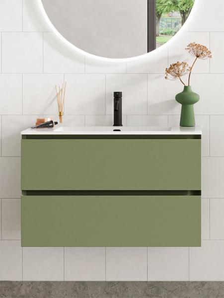 Str&oslash;mberg Lux 80 m&oslash;bels&aelig;t - Olive gr&oslash;n