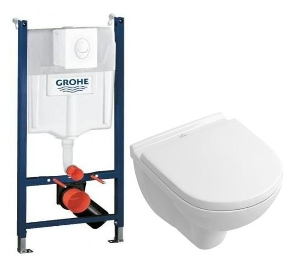 V&B O.novo Compact toiletpakke inkl. cisterne, hvid betjeningsplade og sæde m/soft-close V&B O.novo Compact toiletpakke inkl. cisterne, hvid betjeningsplade og sæde m/soft-close