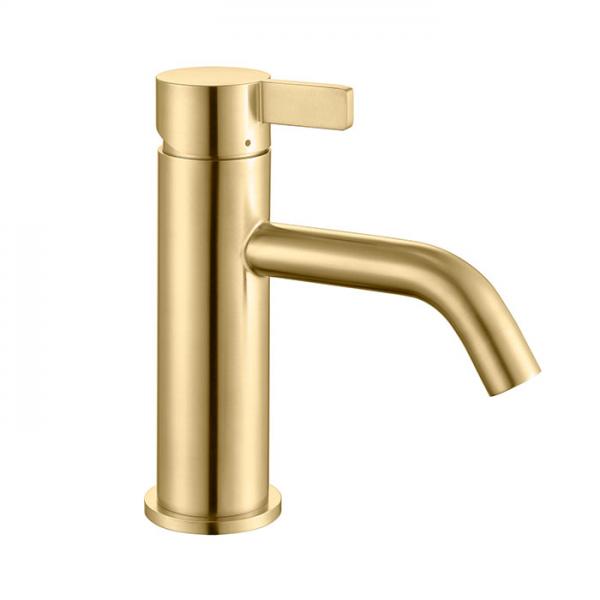 Cassøe Noba W4 håndvaskarmatur - Børstet messing Cassøe Noba W4 håndvaskarmatur - Børstet messing