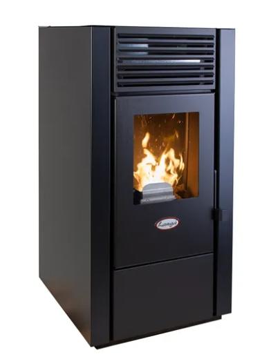 Lang&aring; Marisa Tr&aelig;pilleovn - Sort - Varmeflytning