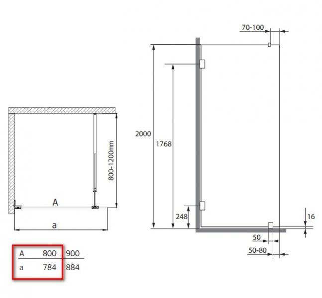 Hafa Infinity Lace brusev&aelig;g 80 - Messing