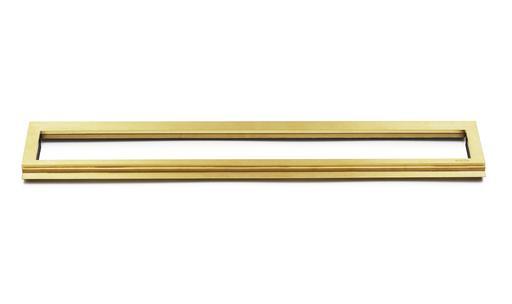 Unidrain Highline ramme - Børstet messing - 300/10 mm Unidrain Highline ramme - Børstet messing - 300/10 mm