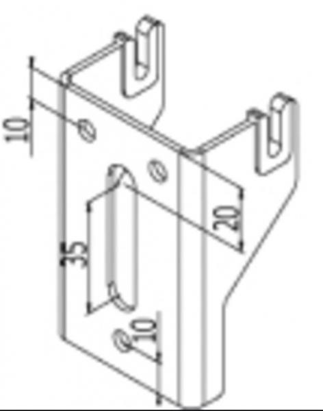 Rio V&aelig;gb&aelig;ring s&aelig;t 40 mm - s&aelig;t &aacute; 2 stk.