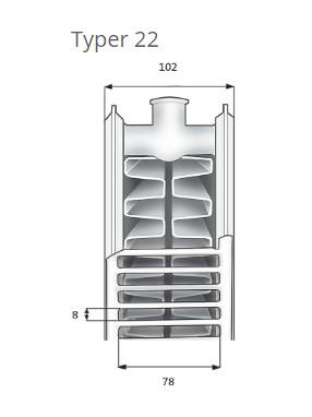 Purmo Compact C22-450-800mm - 11 kvm Purmo Compact C22-450-800mm - 11 kvm