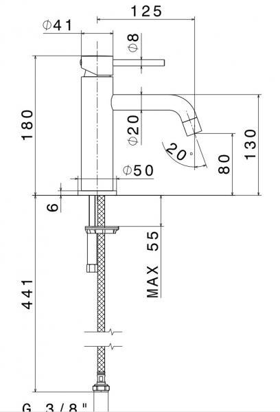 Outlet - Cassøe Newform XT Håndvaskarmatur U/bundventil - Mat hvid Outlet - Cassøe Newform XT Håndvaskarmatur U/bundventil - Mat hvid