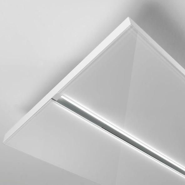 Eico Ceiling Stripe R 90 W - Link emh&aelig;tte til indbygning - Hvid