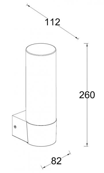 Lutec Connected Dropa udend&oslash;rslampe til v&aelig;g