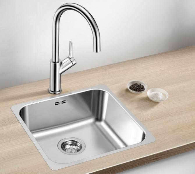 Blanco Supra 400-IF/N k&oslash;kkenvask - Rustfrit st&aring;l
