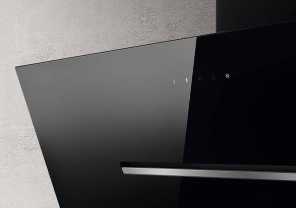 Eico Shy-S BL/A/90 emh&aelig;tte til v&aelig;gmontering - Sort