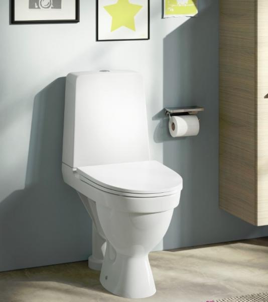 Laufen Kompas Rimless toilet m/&aring;ben S-l&aring;s - LCC