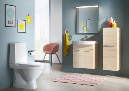 Laufen Kompas Rimless toilet m/skjult S-lås Laufen Kompas Rimless toilet m/skjult S-lås
