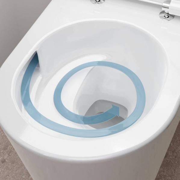 hansgrohe EluPura S Rimless væghængt toilet m/HygieneEffect og AquaHelix u/sæde hansgrohe EluPura S Rimless væghængt toilet m/HygieneEffect og AquaHelix u/sæde