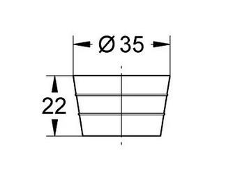 Grohe vandbegrænser til Rapid og Solido cisterne Grohe vandbegrænser til Rapid og Solido cisterne
