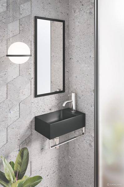 Catalano Verso 50 h&aring;ndvask t/v&aelig;g eller m&oslash;bel - Uden overl&oslash;b - Matsort