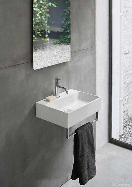 Catalano Verso 45 h&aring;ndvask t/v&aelig;g eller m&oslash;bel - Uden overl&oslash;b - 1 hanehul