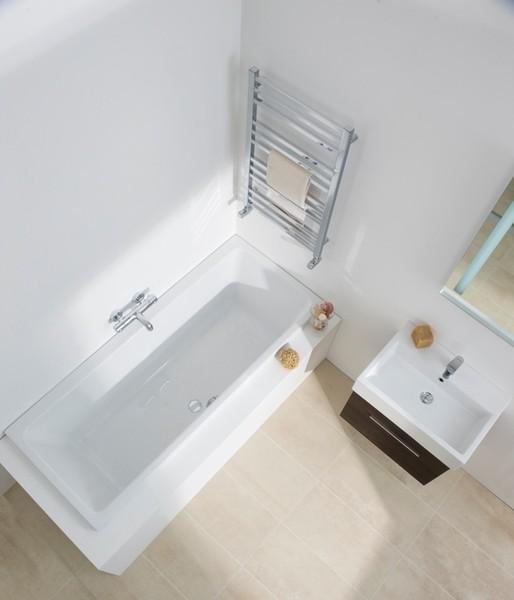 Strømberg Quantum badekar t/indbygning - 170 x 70 - 2 ryglæn Strømberg Quantum badekar t/indbygning - 170 x 70 - 2 ryglæn