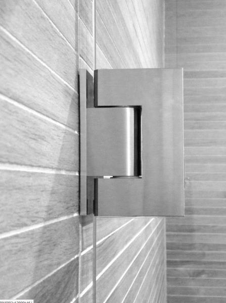 Unidrain Glassline brused&oslash;r - 80 cm