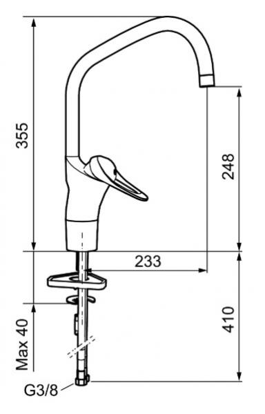 FM Mattsson 9000E III køkkenarmatur m/koldstart og Ecoflow FM Mattsson 9000E III køkkenarmatur m/koldstart og Ecoflow
