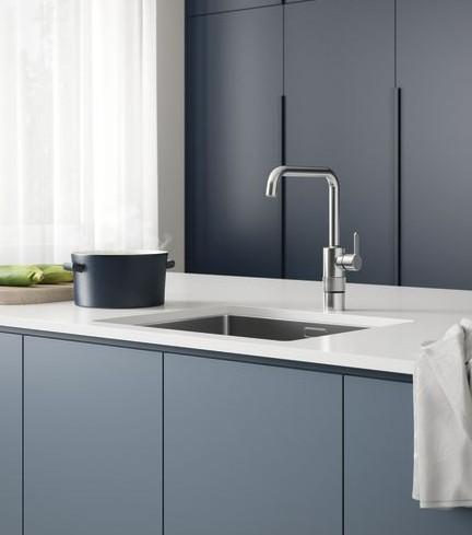 Damixa Silhouet Instant kogende k&oslash;kkenarmatur - Krom