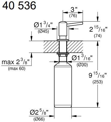 Grohe Contemporary s&aelig;bedispenser til k&oslash;kkenvask - Supersteel