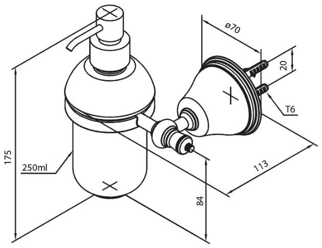 Damixa Tradition s&aelig;bedispenser