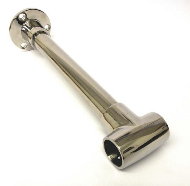 Van Der P 360gr Forhængstang Kvadrat 100x100cm m/2 loftstøtter - Rustfrit stål Van Der P 360gr Forhængstang Kvadrat 100x100cm m/2 loftstøtter - Rustfrit stål