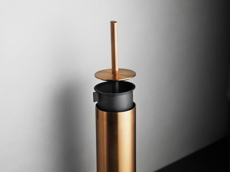 Unidrain ReFrame toiletbørste til væg - Kobber Unidrain ReFrame toiletbørste til væg - Kobber