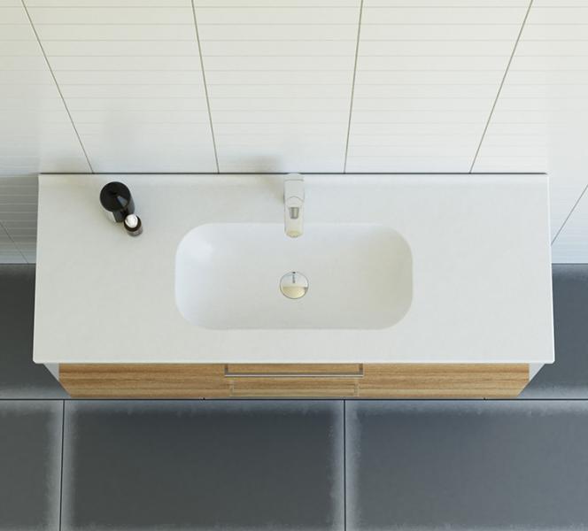 Dansani Mido+ 120 møbelsæt m/Kantate vask - Varm eg Dansani Mido+ 120 møbelsæt m/Kantate vask - Varm eg