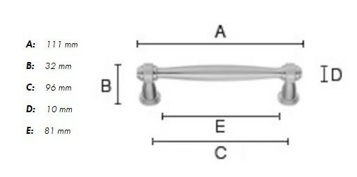 Beslagsboden b&oslash;jlegreb BB630 - Sort