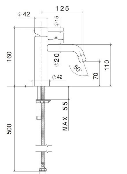 Cassøe komplet pakke til badeværelse - Børstet messing Cassøe komplet pakke til badeværelse - Børstet messing