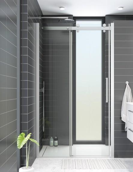 Dansani Deluxe XXL skyded&oslash;r 1400 mm - Satin/klar glas