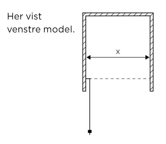 Str&oslash;mberg Noma 20 New York niched&oslash;r 800mm - H&oslash;jre