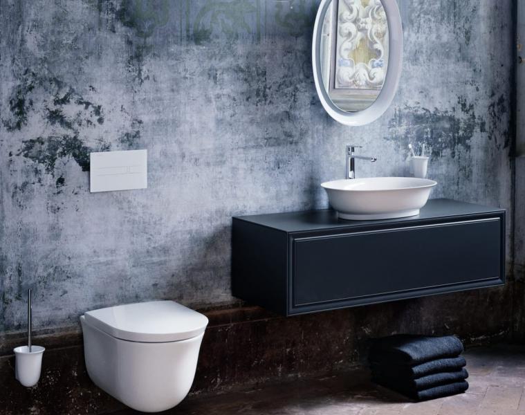 Laufen New Classic 55 fritst&aring;ende bowlevask - Uden overl&oslash;b