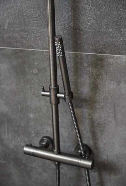 Cass&oslash;e Lago komplet brusesystem &Oslash;250 - Gunmetal