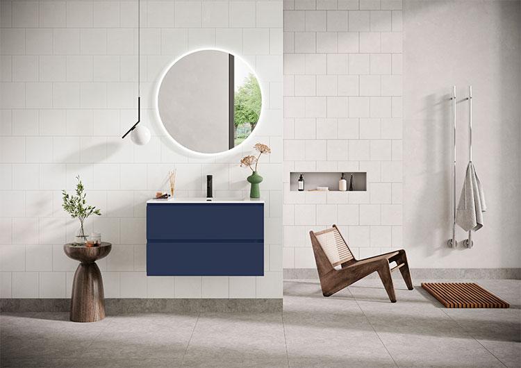 Str&oslash;mberg Lux 120 m&oslash;bels&aelig;t - Dyb bl&aring;