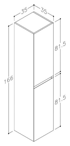 Str&oslash;mberg Lux h&oslash;jskab - Olive gr&oslash;n