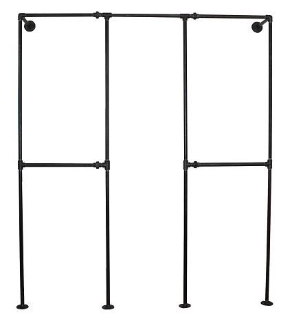 Simple Racks Manhattan væghængt tøjsystem - 125 x 35 CM Simple Racks Manhattan væghængt tøjsystem - 125 x 35 CM