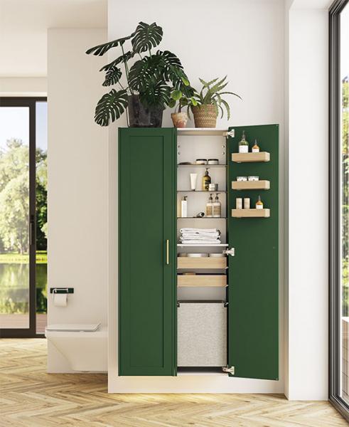 Dansani Luna vasket&oslash;jskurv til 40 cm brede h&oslash;jskabe