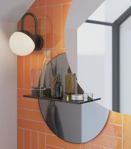 Dansani Bright lampe (3-i-1) LED &Oslash;120mm - Mat sort