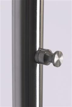 Kriss Uno plus elektrisk h&aring;ndkl&aelig;det&oslash;rrer 3x148 cm - Poleret rustfrit st&aring;l