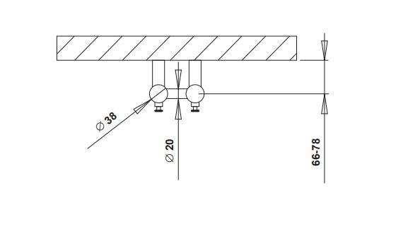 Strømberg Regus håndklædetørrer - 11,5x95 cm - Hvid Strømberg Regus håndklædetørrer - 11,5x95 cm - Hvid