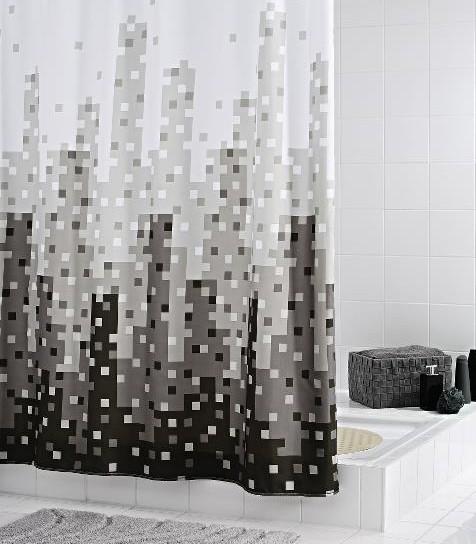 RIDDER Tekstilforh&aelig;ng - 180 x 200 cm - Skyline