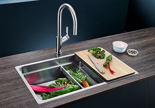 Blanco Etagon 700-IF/N k&oslash;kkenvask - Rustfrit st&aring;l