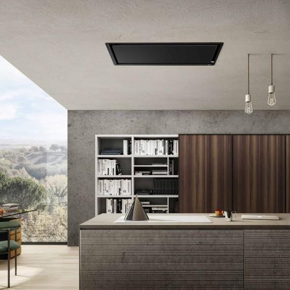 Eico Illusion H16 BL MAT/A/100 indbygget emh&aelig;tte t/ loft el. niche - Sort