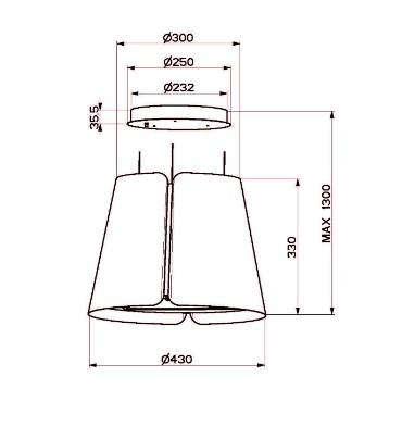Eico Beat DG Matt frith&aelig;ngende wireh&aelig;ngt emh&aelig;tte - Gr&aring; mat