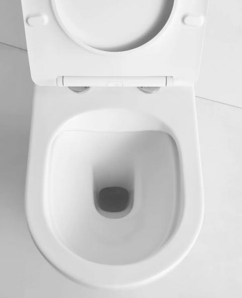 Lavabo Studio RIMless væghængt toilet inkl sæde m/softclose - Hvid Lavabo Studio RIMless væghængt toilet inkl sæde m/softclose - Hvid