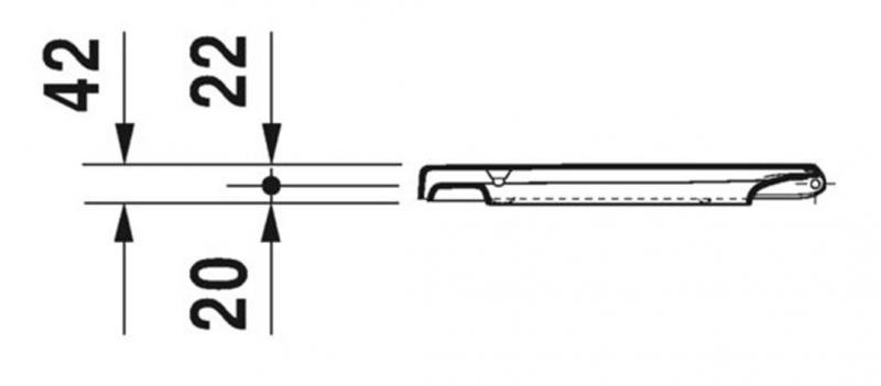 Duravit Starck 2 / Darling New Toilets&aelig;de hvid